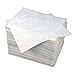 Buffalo Industries (91107) 15" x 18" Heavy Weight Laminated Recycled Oil Only Bonded Sorbent Pad, (Pack of 100)