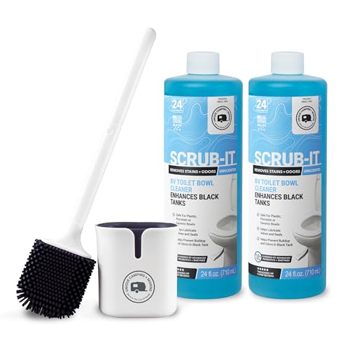 Unique RV Toilet Cleaner Combo Pack - Scrub-It 24...