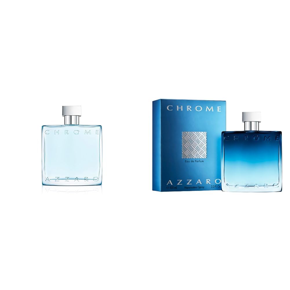 Azzaro Chrome Parfüm für Herren | Eau de Toilette Spray | Langanhaltend | Zitrisch-holziger Männer Duft |100ml