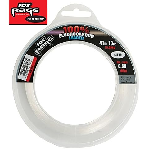 Fox Rage Fluorocarbon Leaders 0,60mm 18,89kg 40m Cover