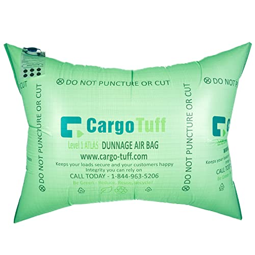 Image of IDL Packaging 36 inch x 48 inch Dunnage Airbag, Woven Polypropylene, Level 1 | Fill The Void in Trucks and Intermodal Shipments, Reusable - Load Securement Airbags for Container Stuffing