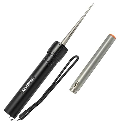 SHARPAL 178N 3-In-1 Pocket Knife Sharpener, 4-Inch 600 Grit