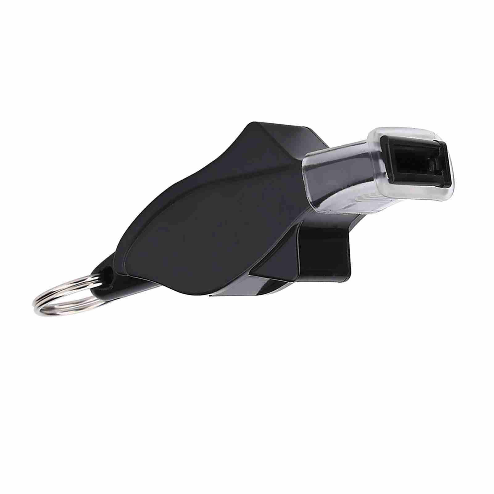 tomvorks Emergency Survival Lifesaving Sturdy Lightweight Whistle for Outdoor Sports (Black)