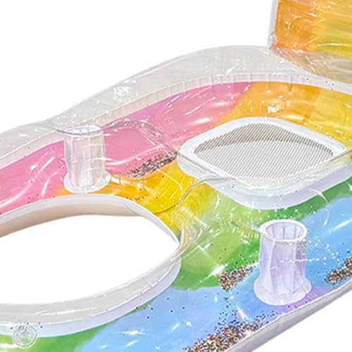 Chaise flottante piscine matelas gonflable lac extérieur