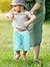Resinta 4 Pack Baby Boys' Cotton Shorts Baby Casual Shorts Soft Toddler Baby Boys' Pull-On Shorts