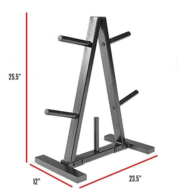 CAP Barbell Weight Plate Rack for 1-Inch Weight Plates