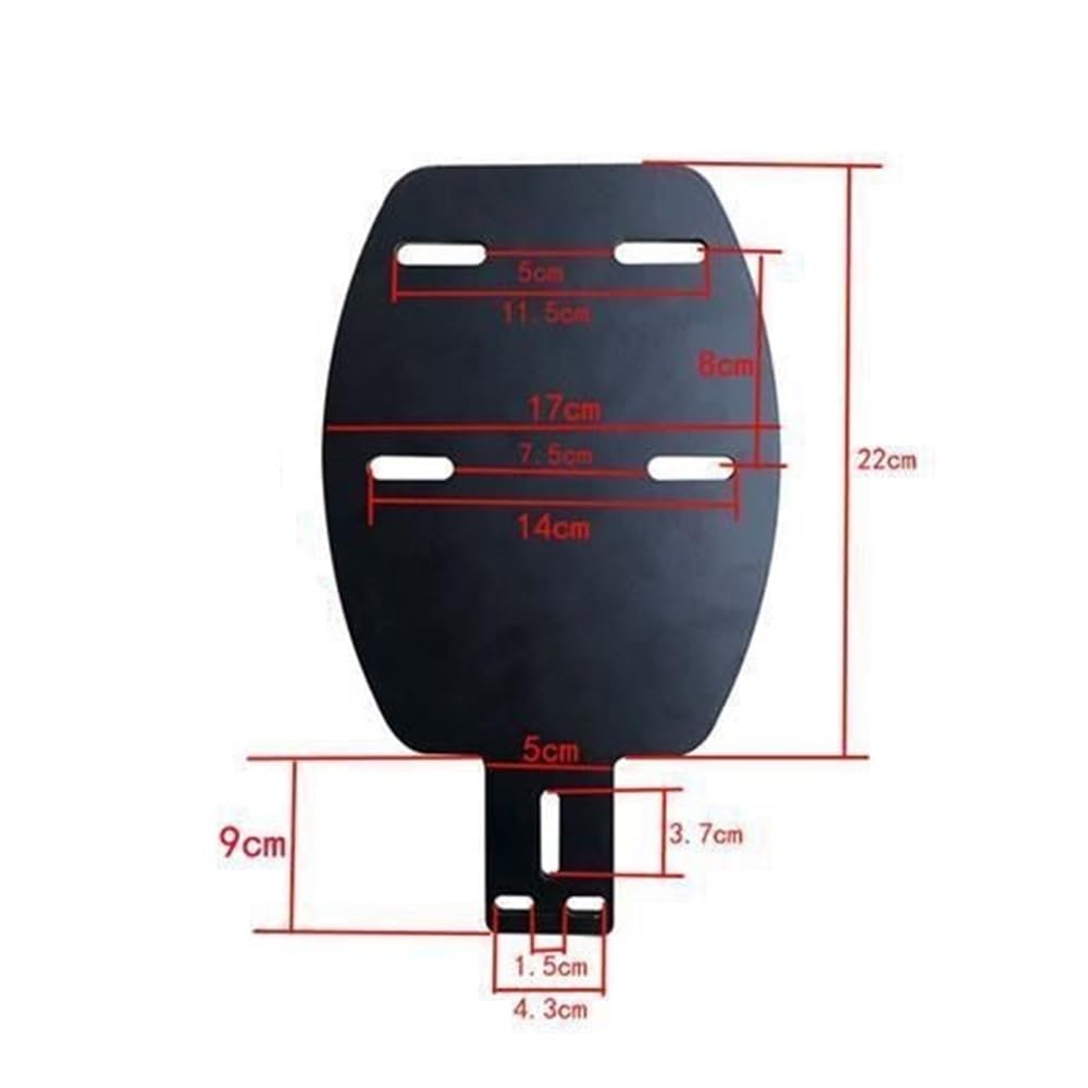 Arrière Porte-Bagages Support De Contre-Pointe De Coffre De Vélo Électrique, Petite Batterie De Camion, Support De Bagages Fixe Universel