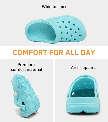 Image of Cubufly Kids Boys Girls Clog Garden Shoes Slip On Slide Sandals Beach Water Shoes for Toddler /Little Kid /Big Kid /Children