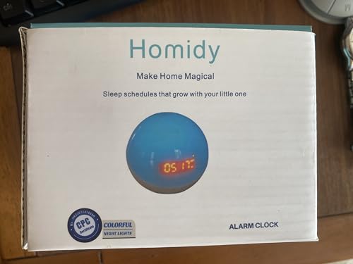 Homidy MG001 Alarm Clock For Kids, All-In-One Sleep Trainer, Toddler Alarm Clock thumb #7