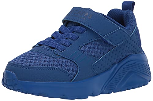Skechers Kids Boy's UNO LITE Sneaker, Blue, 11 Little Kid