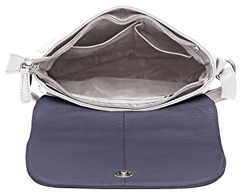 Image of WildHorn Modern & Stylish Cross-Body Leather Bag For Girls & Women I Leather Sling Bag I Handcrafted I Ultra Strong Stitching I- Ideal for Travelling, Parties, Weddings & Gifts