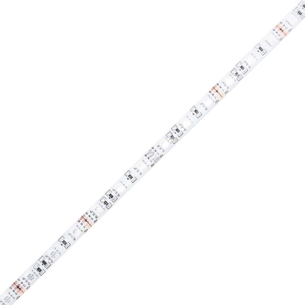 vidaXL Giroletto a Molle con Materasso Blu 80x200 cm inTessuto
