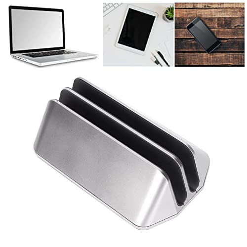 Soporte Vertical para Laptop Doble de Aluminio Ajustable miniatura 2