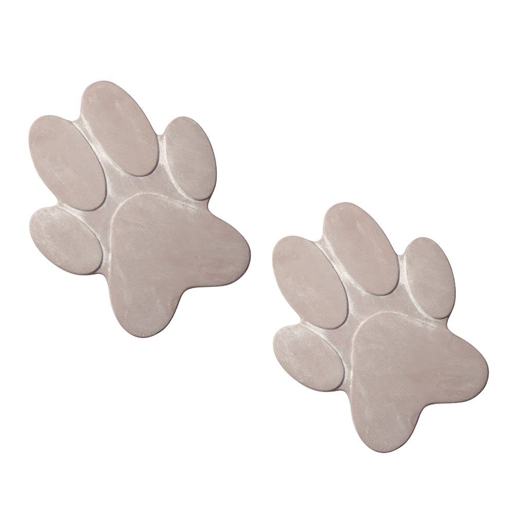 Matches21 Lot de 2 pierres de marchepied XXL pour jardin 30 x 25 cm
