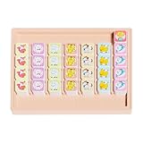 Generico Matching Spiel Tiere - Pädagogisches Tischdenken - Lernspiel für frühzeitiges Sortieren | für Schule Zuhause und Reisen Mädchen Preschoolers Kinder ab 4