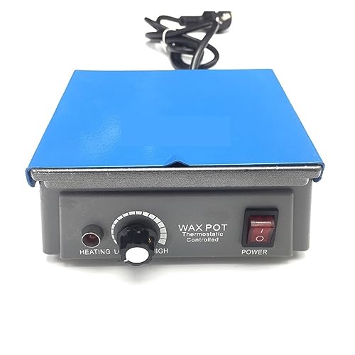 Incubadora de baño de 3 pozos secos con calentador de cera, equipo de laboratorio dental con olla analógica, control de tiempo y calibración de temperatura Incubadora de baño de 3 pozos secos con calentador de cera, equipo de laboratorio dental con olla analógica, control de tiempo y calibración de temperatura