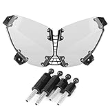 Motorcycle Headlight Guard Protector Transparent Fits for YAMAHA XT1200Z Super Tenere 10-18
