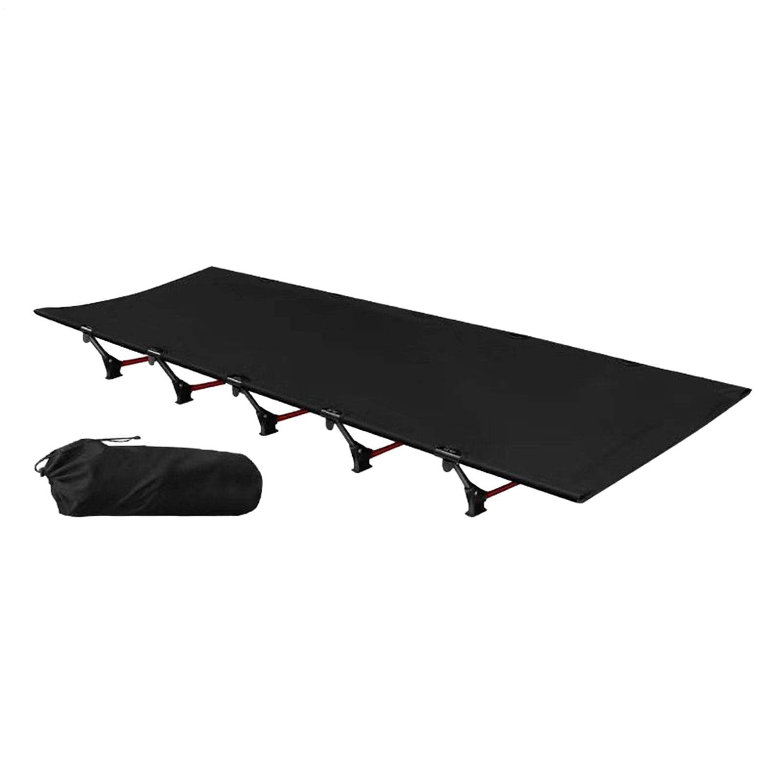 Campingbett Tragfähige Schlafmatratze | Zusammenklappbare Campingliege Für Outdoor Aktivitäten Mittagspause Backpacking Wandern Reisen Gäste Und