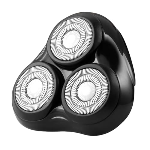 Rotary Replacement Shaver Head Compatible with Remington Shaver Series forR3 R4 R5 R6 R7 R8 SP-3141 and SP-5161 Foils (Black-1 PC)