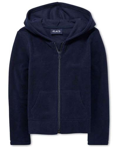 the children39s place girls39 fleece zip up hoodie