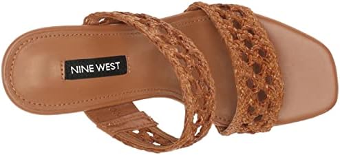 Nine West Women's Kalani Wedge Sandal, New Luggage 120, 7.5 | Image 4
