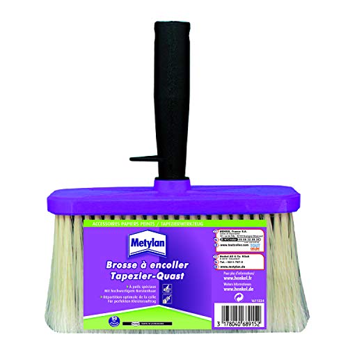METYLAN Brosse à Encoller, pour étaler de façon homogène la colle papiers peints Cover