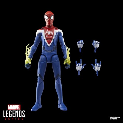 Marvel Legends Series Gamerverse Miles Morales Upgraded Suit Style, Spider-Man 2 Video Game-Inspired Collectible 6 Inch Action Figure - image 9