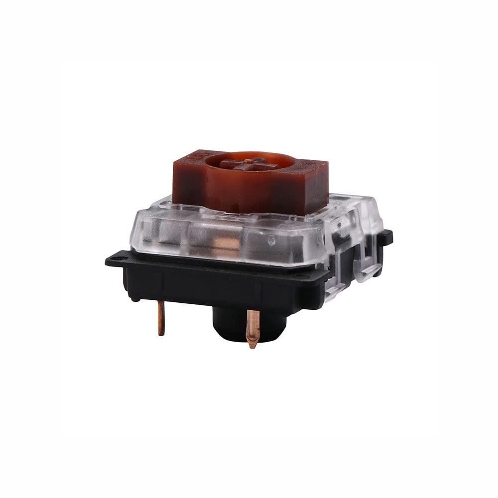 HUFFA Low Profile Switch Rot Blau Braun Ks-27 for ultimative ultraflache mechanische Tastatur K1 K3 K7 Air75 Air60 (Size : 110PCS, Color : Low Profile Brown)
