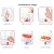 Redboat 2 Pack Window Hummingbird Feeder, Strong Suction Cup Hummingbird Feeder with 4 Feeding Ports, Easy to Clean and Refill Plastic Humming Bird Feeder,Gifts,10oz