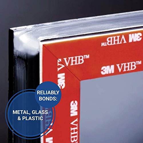 Image of 3M RP+110GF, VHB Tape, Acrylic Foam Adhesive, Grey, 0.75 in x 54 ft, 1 Count