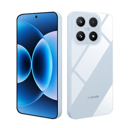 HS Products HSP Hülle für Xiaomi 17 Matt Stoßfest & Passgenau | TPU Silikon Case mit Microdots Kameraschutz Anti-Fingerprint & Staubschutz Transparent