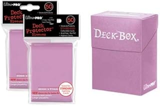 Ultra Pro UP82481 Solid Deck Box, Pink