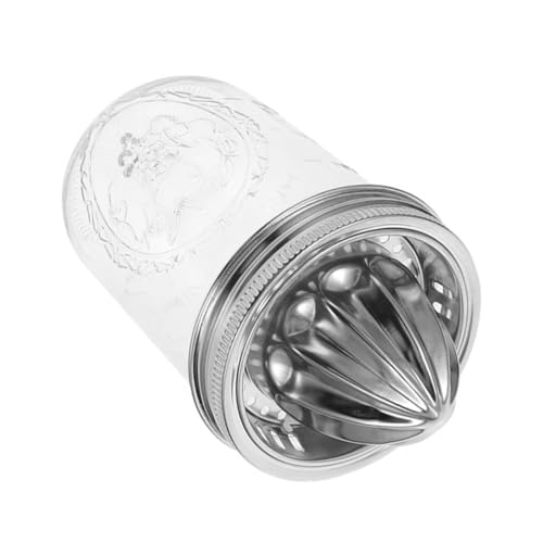 Garneck exprimidor de tarros de cristal suministros de puesto de limonada vendedor cal exprimidor de zumo Exprimidor de limón escariador de cítricos casero práctico exprimidor de cítricos