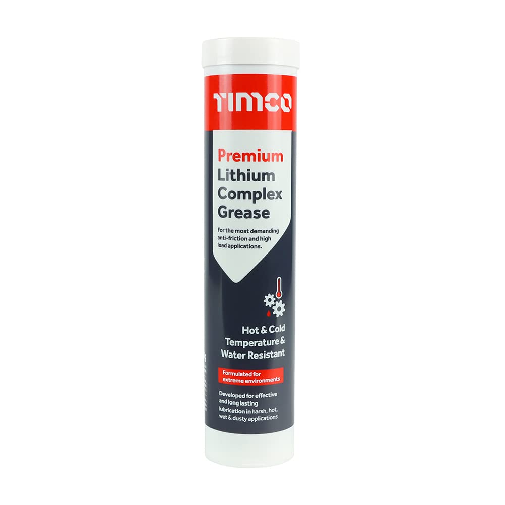 Timco Premium Lithium Complex Grease 400g Anti Friction High Load Lubricant K2EP