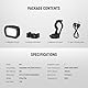 NEEWER Basics Videolicht, magnetisches Selfie Light, Kompatibel mit DJI OSMO Pocket 3 Gimbal Camera Creator Combo, USB C wiederaufladbare Mini LED Videoleuchte Fotolicht für Video Vlog, M21 Schwarz