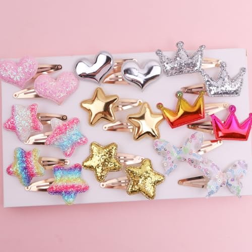 Pinzas de Metal para Cabello - Set 18 piezas miniatura 2
