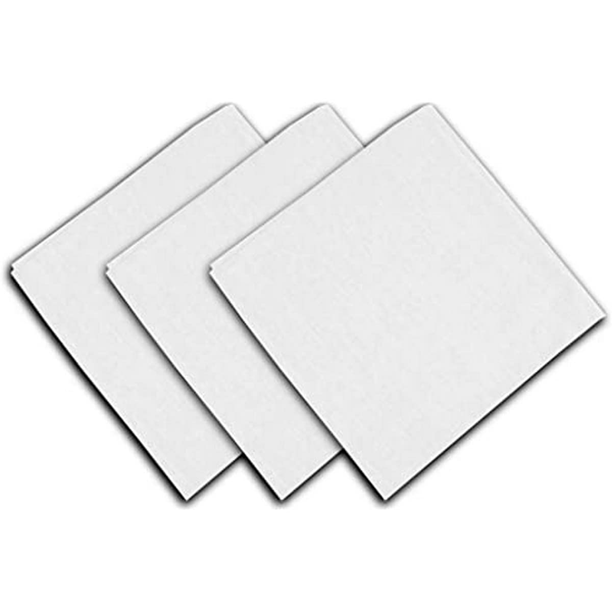 Soleil d'ocre Panama Set of 3 Cotton Panama Towels 45 x 45 cm White