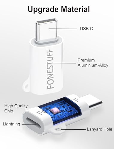 Adaptador Apple Lightning hembra a USB C macho para Samsung iPad 7