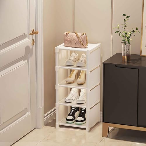 シューズラック 省スペース 靴収納ラック 不織布 仕切り 大容量 角 靴 収納 耐久性 おしゃれ スリム シューズボックス つっぱり 靴収納ボックス コンパクト 組み立て式 収納 下駄箱 安定 軽量 靴棚 狭い玄関 縦長 靴箱 スリム 狭い 玄関収納 長靴