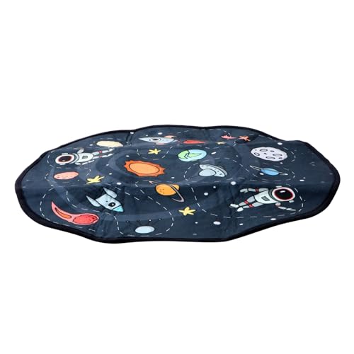 PRETYZOOM Alfombra Antideslizante Cuarto de Jugar cojín de Suelo para niños decoración de la de los niños alfombras para la Dormitorio alfombras Redondas Estera
