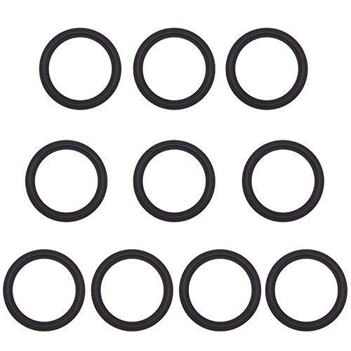 Image of DERNORD 2 inch Buna-N (NBR) Sanitary Gasket Fits Tri-Clover Type Ferrule (Pack of 10)