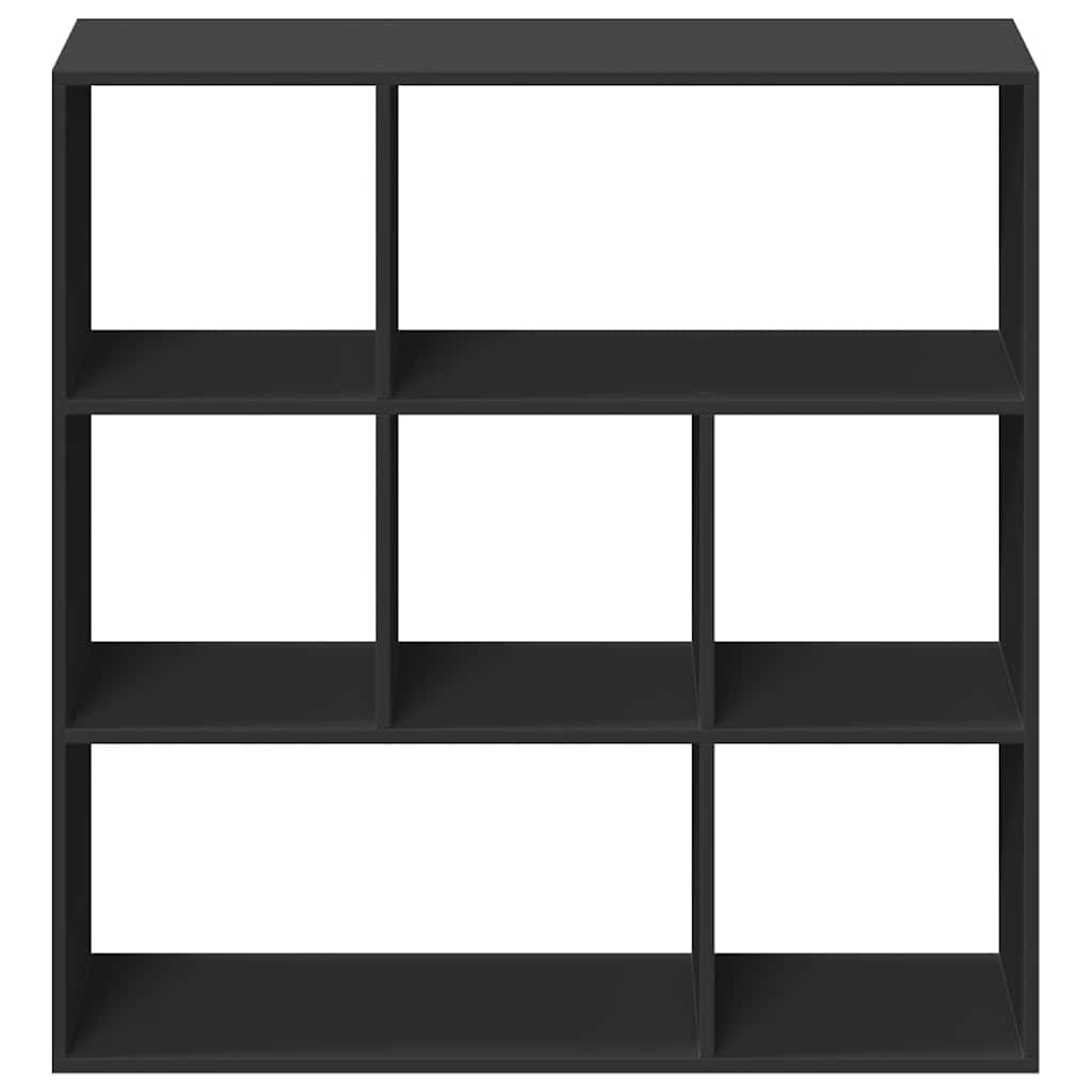 Libreria nera, 102 x 29 x 103,5 cm, in legno