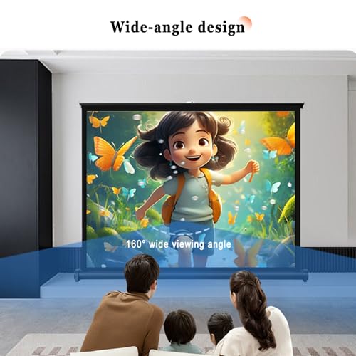 Pantalla de proyección portátil para escritorio 50 pulg 16:9 miniatura 3