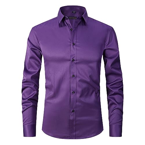 Chemise sans repassage pour hommes coupe standard pour en finir avec les plis