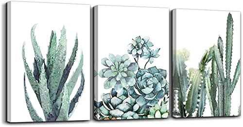 Plantas Suculentas Cuadros Decoracion Salon Modernos Lienzos Decorativos Hogar Habitacion Plantas Verdes Cuadro Decoración...