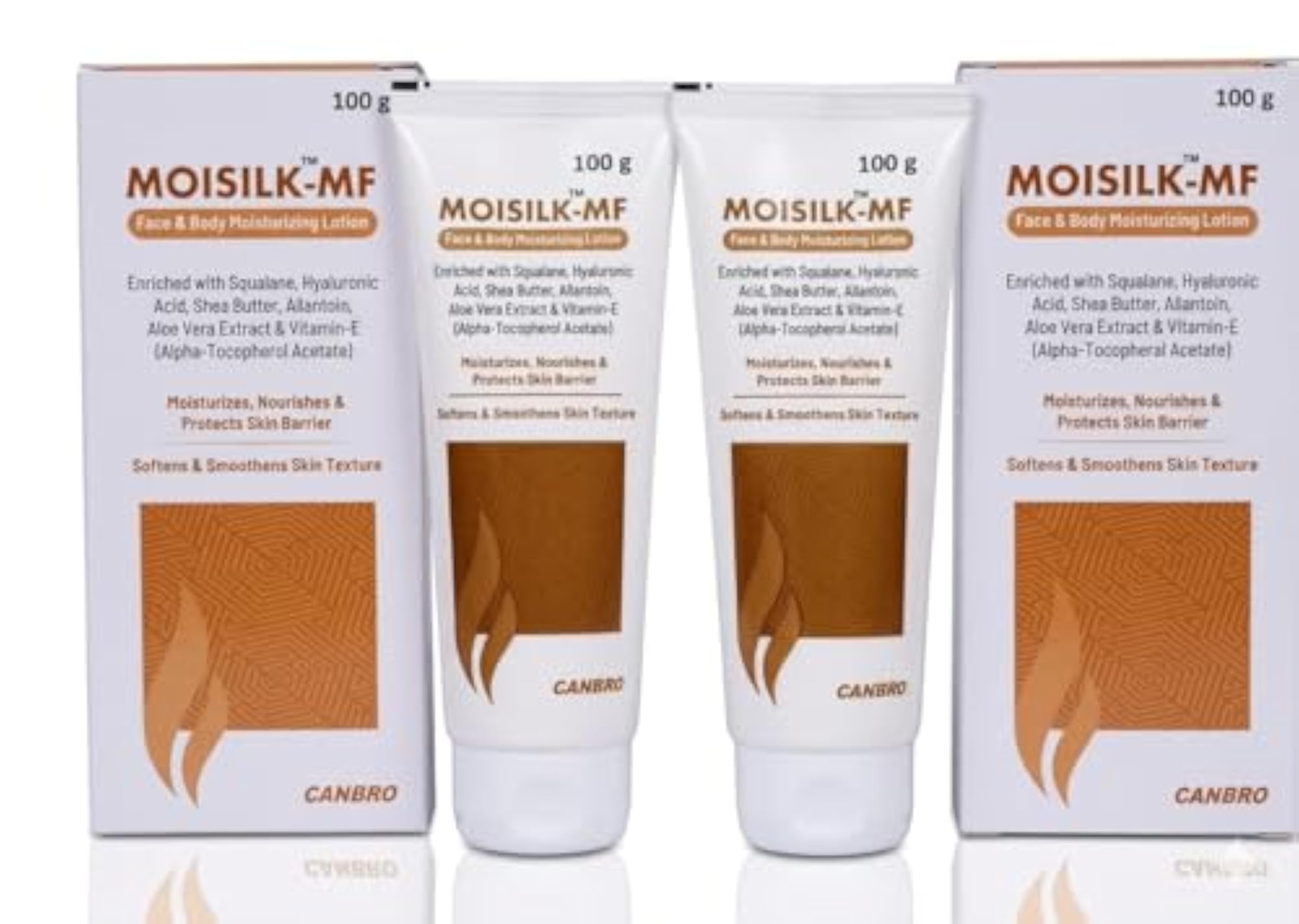 MOISILK MF Face & Body Moisturizing Lotion, 100g