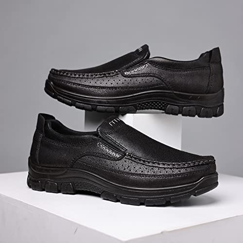 Image of Coramtty Men's Slip on Loafers Casual Shoes Soft Lightweight Slippers Breathable Comfort Dress Shoes for Male Walking Flat Outdoor