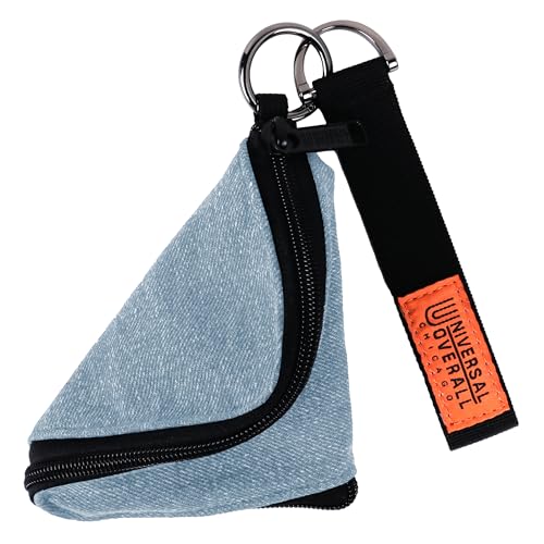 [ユニバーサルオーバーオール] ポーチ 0.5L デニム素材・ピラミッド型 SUVO-017 BLUE FR