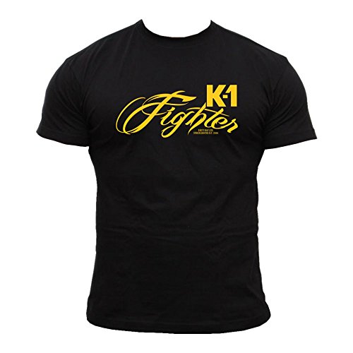 Dirty Ray Kampfsport MMA K1 Fighter Herren Kurzarm T-Shirt K73 (L)