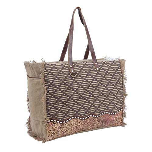 Myra Bag Bruine Weekender Bag S-47442
